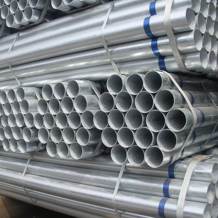 High Quality Q235 Q345 4inch Hot DIP Galvanized Round Steel Pipe Gi Pipe Pre Galvanized Steel Tube